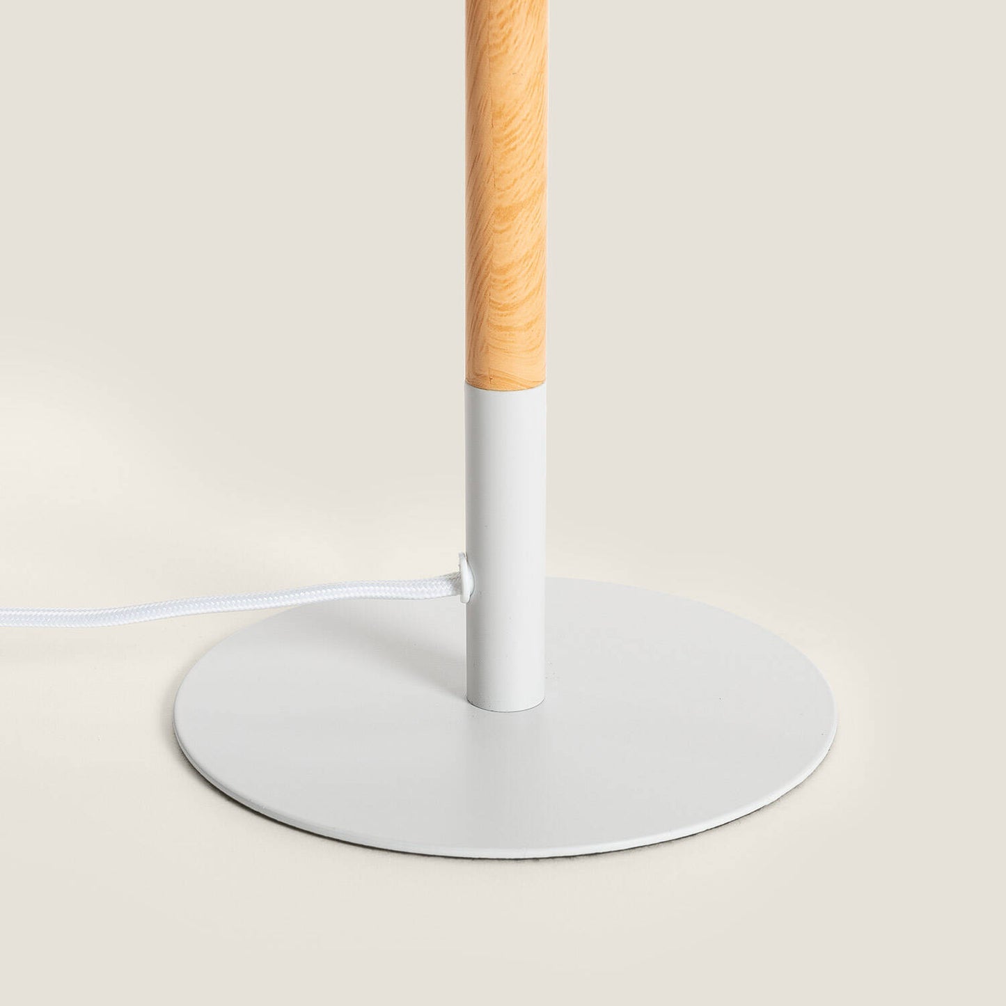 Lámpara de Mesa Metal y Madera Silinda WiFi con Regulador