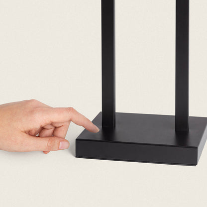 Lámpara de Mesa Metal y Tela Armida