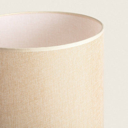 Lámpara de Mesa Metal y Tela Muka