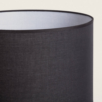 Lámpara de Mesa Metal y Tela Samoa