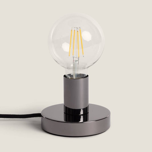 Lámpara de Mesa Metálica Posaluce Cobble Creative-Cables ABM21VBODEUBRX03-L