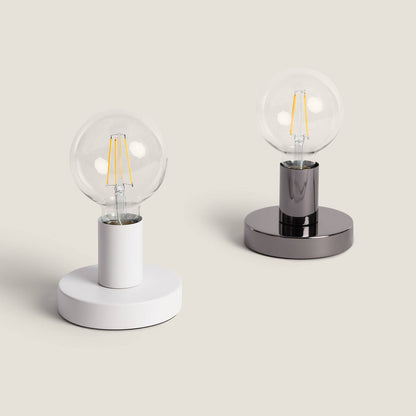 Lámpara de Mesa Metálica Posaluce Cobble Creative-Cables ABM21VBODEUBRX03-L