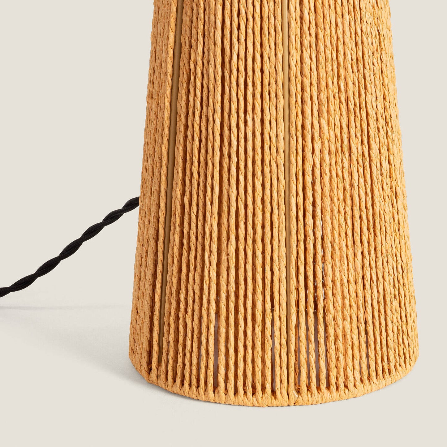 Lámpara de Mesa Papel Trenzado Kala Lilium