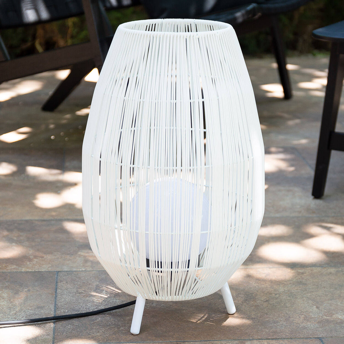 Lámpara de Mesa para Exterior Ratán Annecy