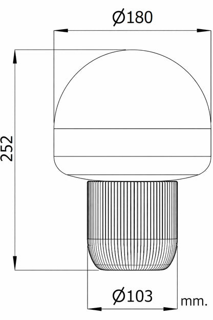 Lámpara de Mesa Resina Nacune