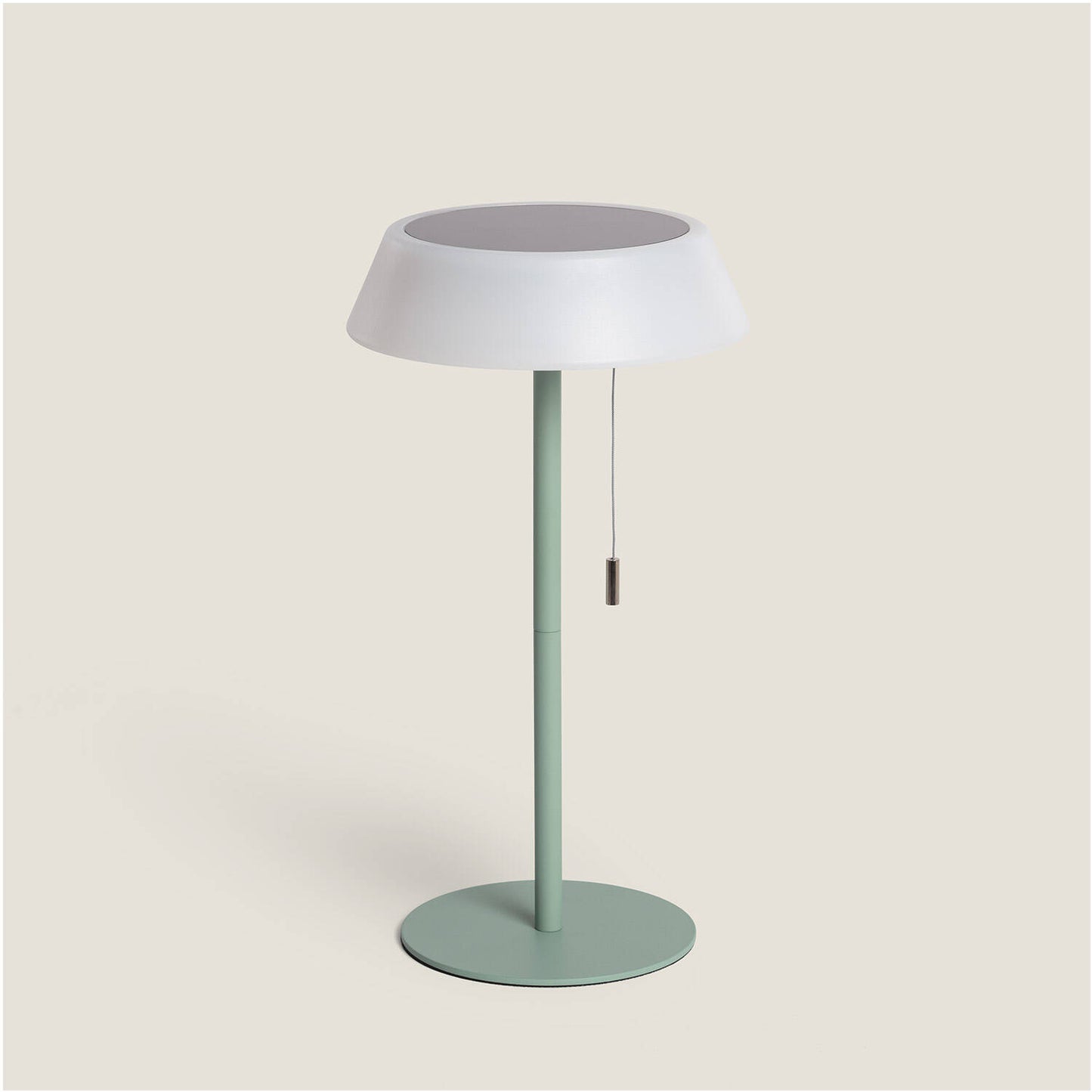 Lámpara de Mesa Solar Exterior LED 1.2W Metal Aldana