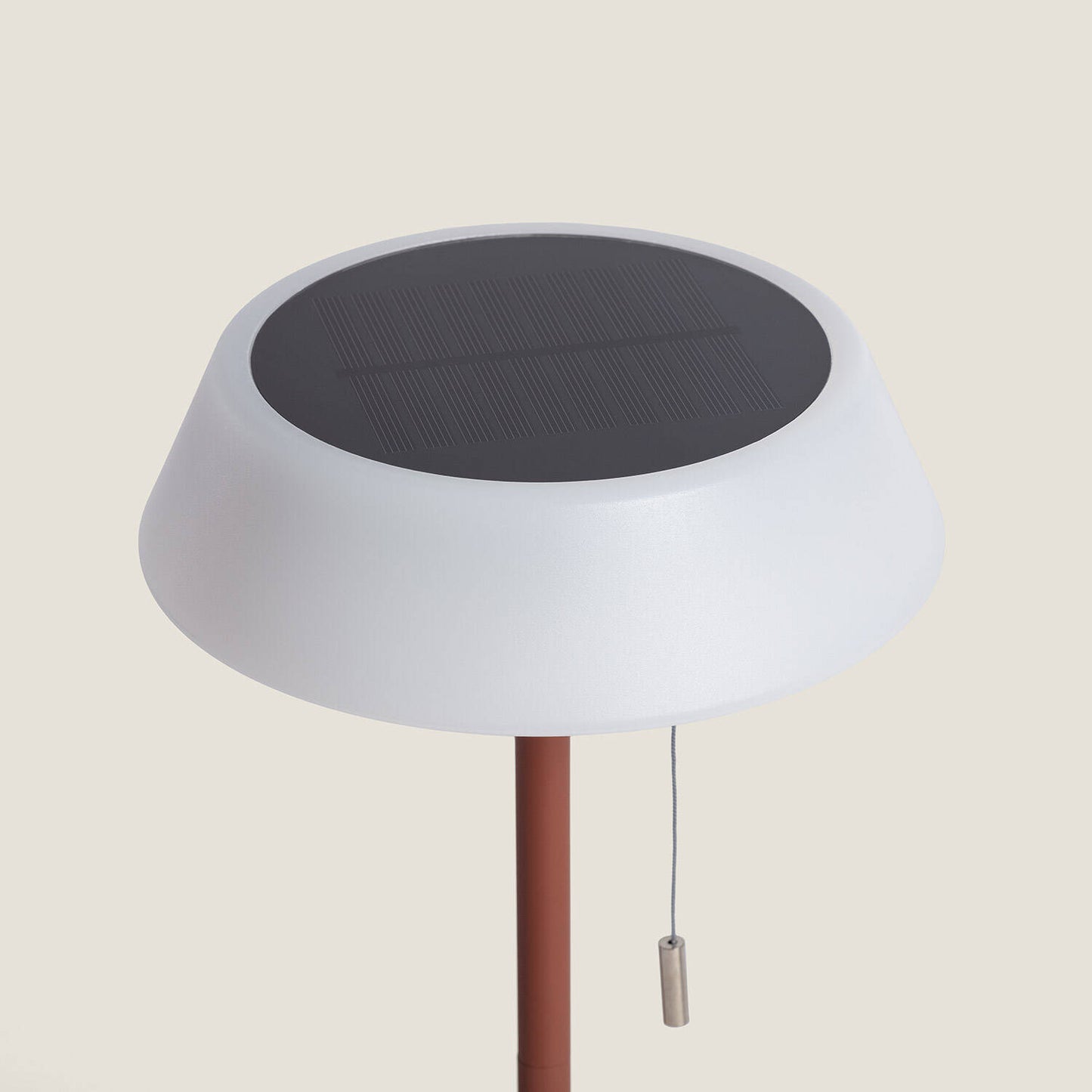 Lámpara de Mesa Solar Exterior LED 1.2W Metal Aldana