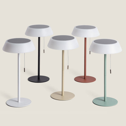 Lámpara de Mesa Solar Exterior LED 1.2W Metal Aldana