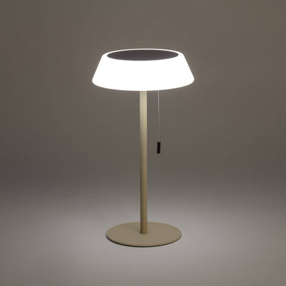 Lámpara de Mesa Solar Exterior LED 1.2W Metal Aldana