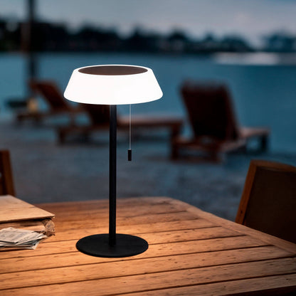 Lámpara de Mesa Solar Exterior LED 1.2W Metal Aldana