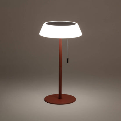 Lámpara de Mesa Solar Exterior LED 1.2W Metal Aldana