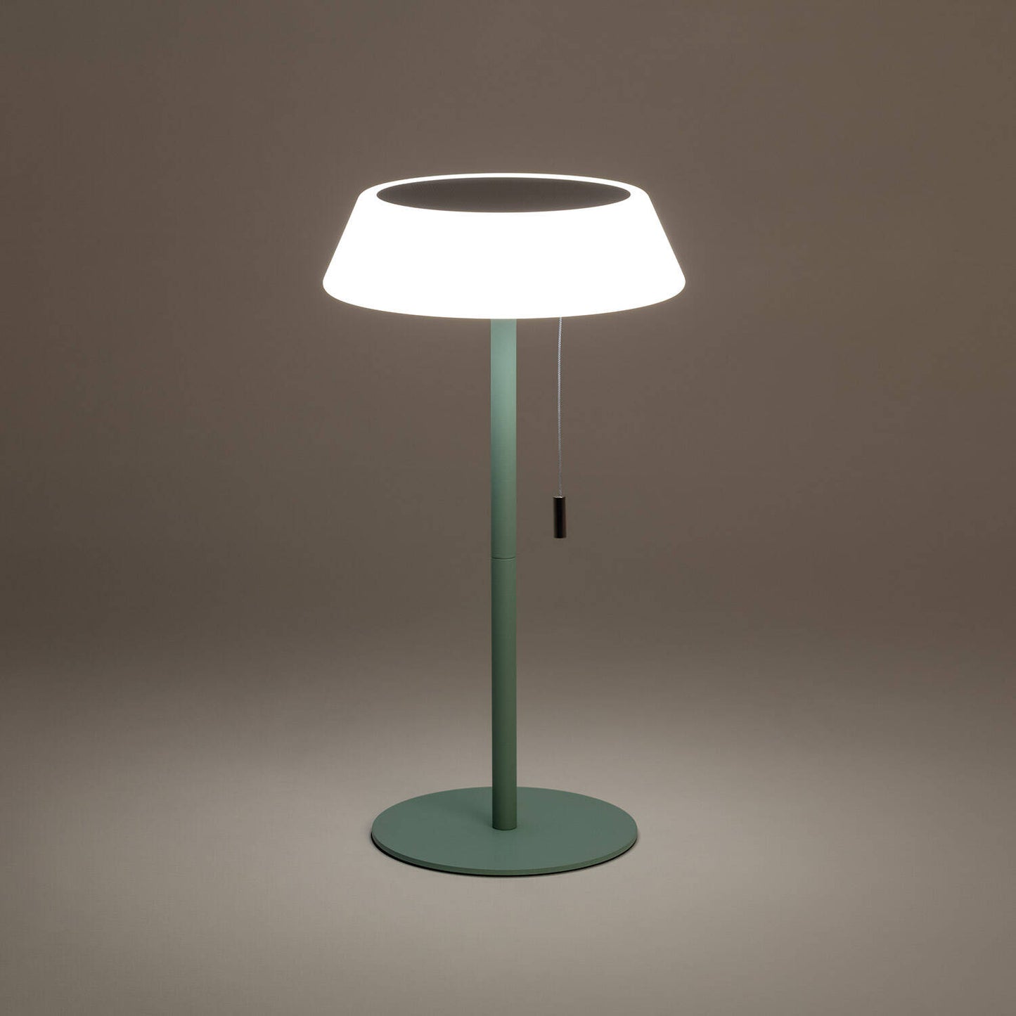Lámpara de Mesa Solar Exterior LED 1.2W Metal Aldana