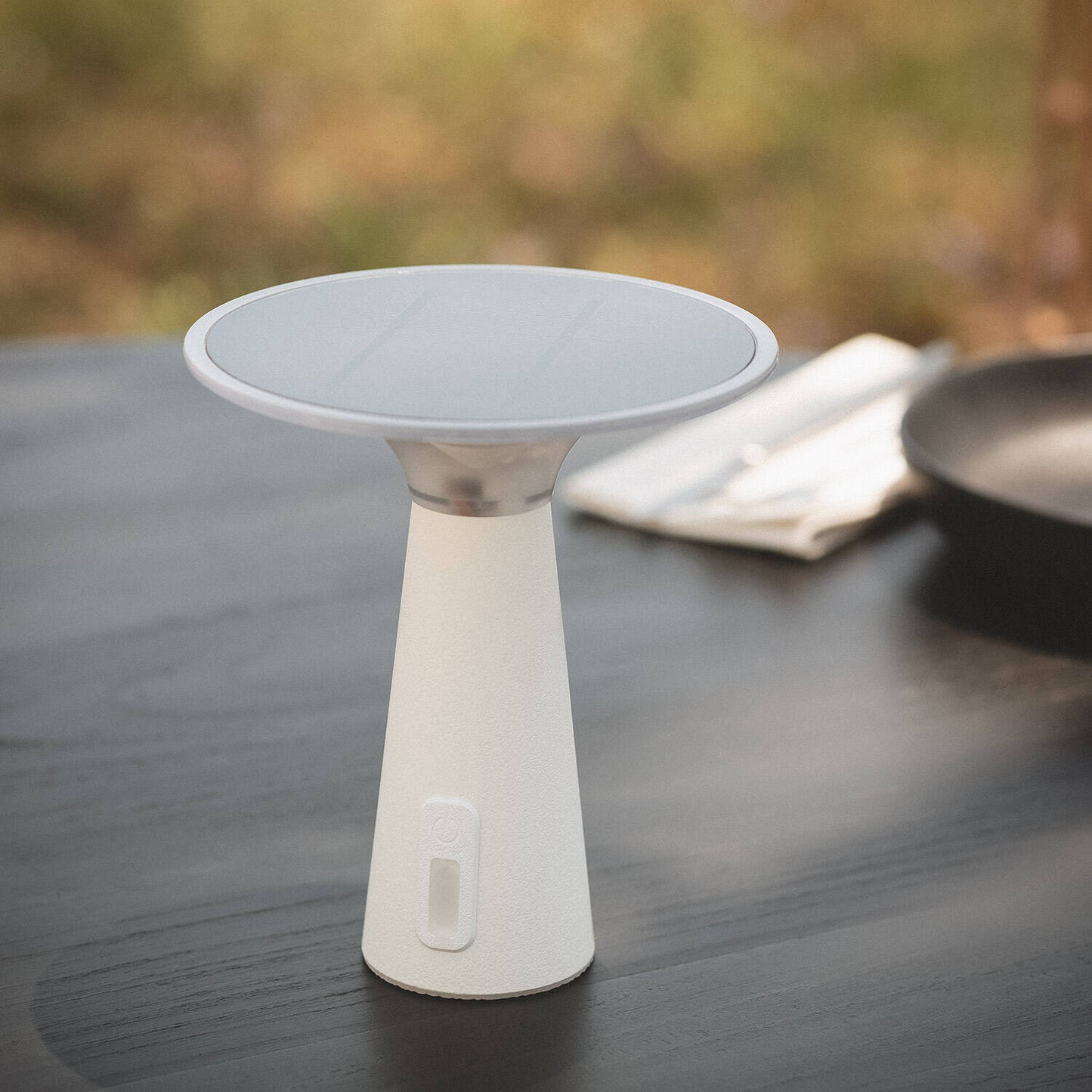 Lámpara de Mesa Solar Exterior LED Portátil con Batería USB Recargable Soucha