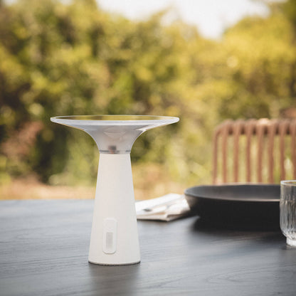 Lámpara de Mesa Solar Exterior LED Portátil con Batería USB Recargable Soucha