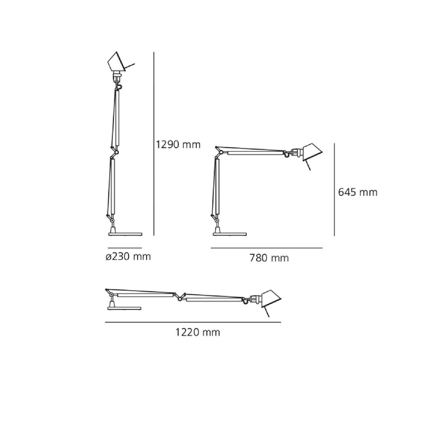 Lámpara de Mesa Tolomeo ARTEMIDE