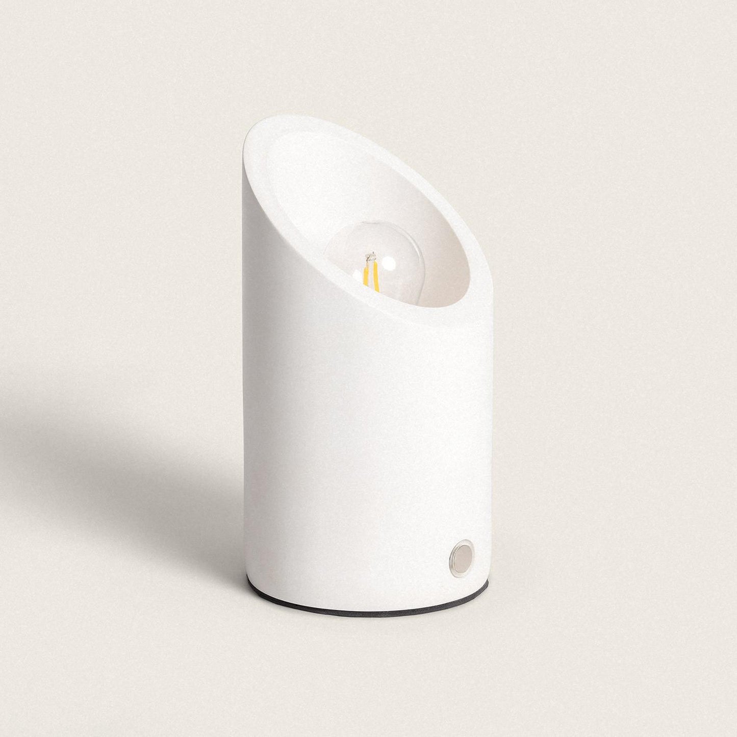 Lámpara de Mesa Yeso Rise Uplighter con Batería USB Recargable