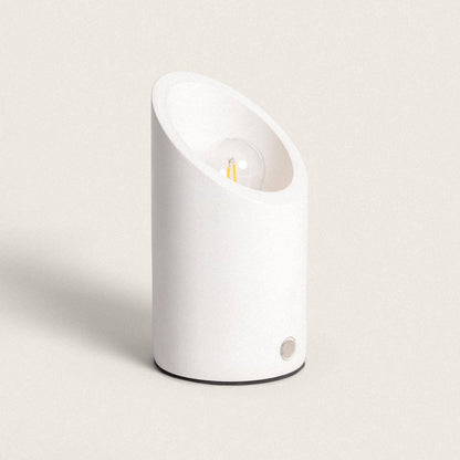Lámpara de Mesa Yeso Rise Uplighter con Batería USB Recargable