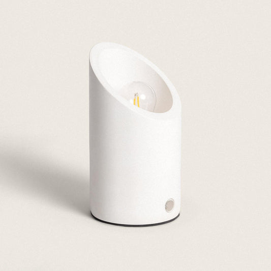 Lámpara de Mesa Yeso Rise Uplighter con Batería USB Recargable