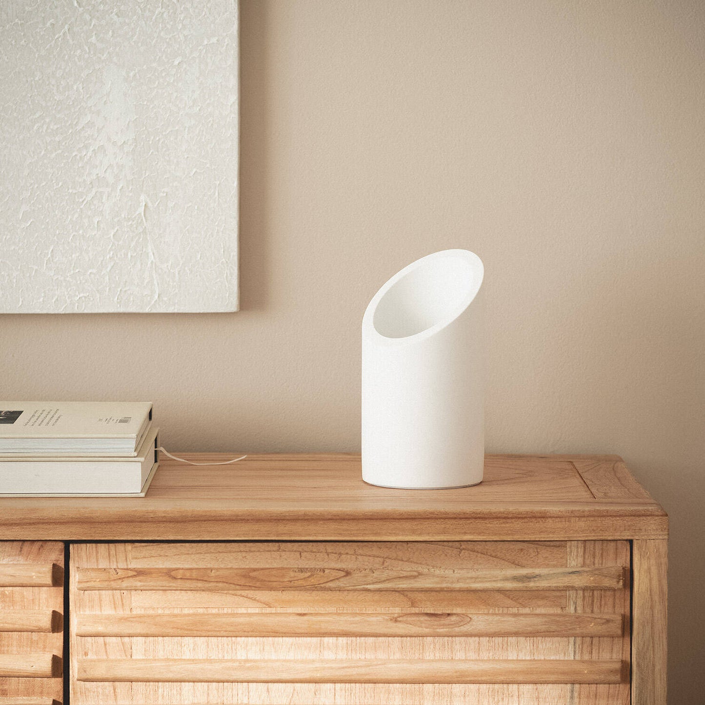 Lámpara de Mesa Yeso Rise Uplighter