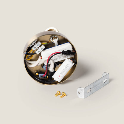 Lámpara de Pared con Luz de Lectura LED 2.5W Metal y Puerto USB Gazny