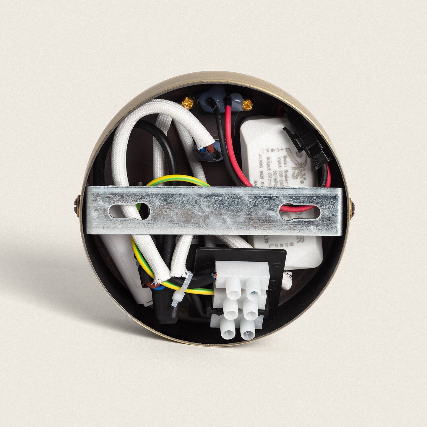 Lámpara de Pared con Luz de Lectura LED 2.5W Metal y Puerto USB Gazny