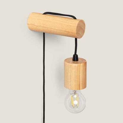 Lámpara de Pared de Madera Torse