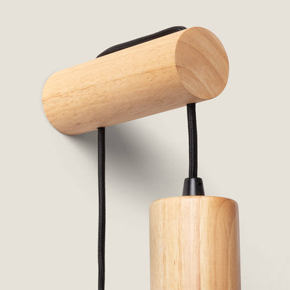 Lámpara de Pared de Madera Torse