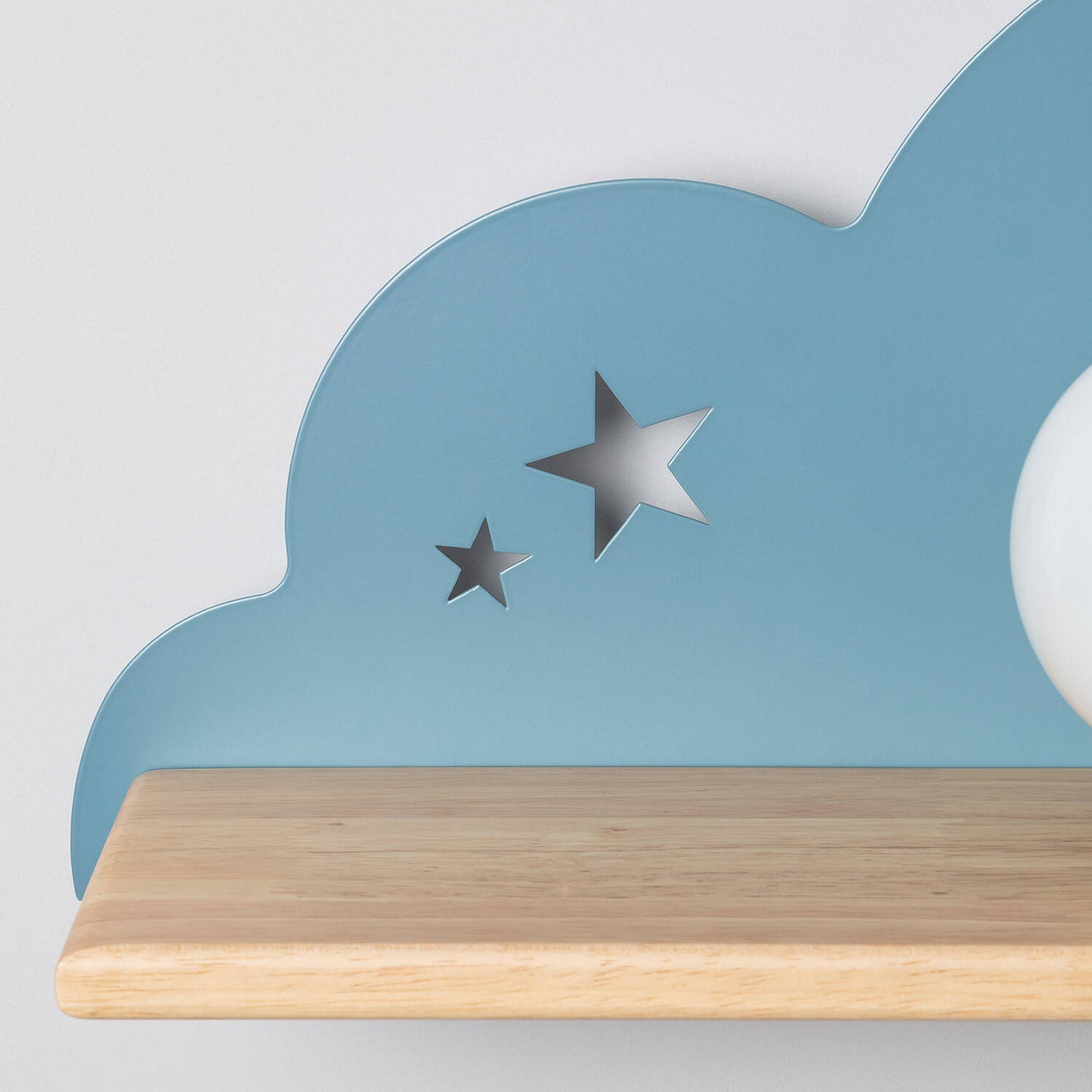 Lámpara de Pared de Madera y Metal Infantil Mahina