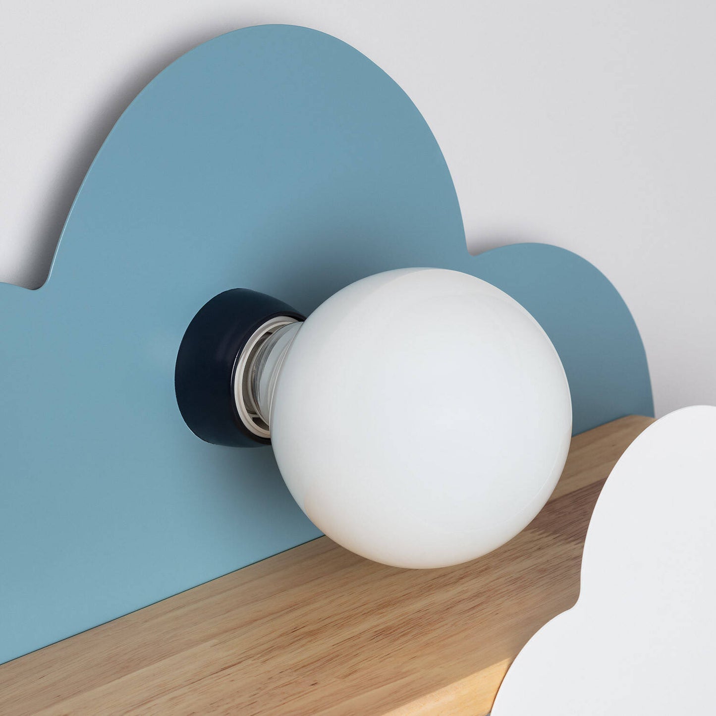 Lámpara de Pared de Madera y Metal Infantil Mahina