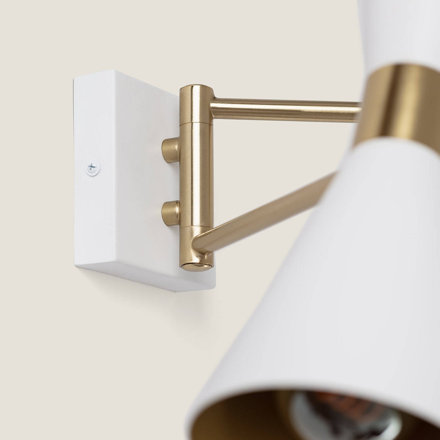 Lámpara de Pared Orientable Metal 2 Focos Jigger