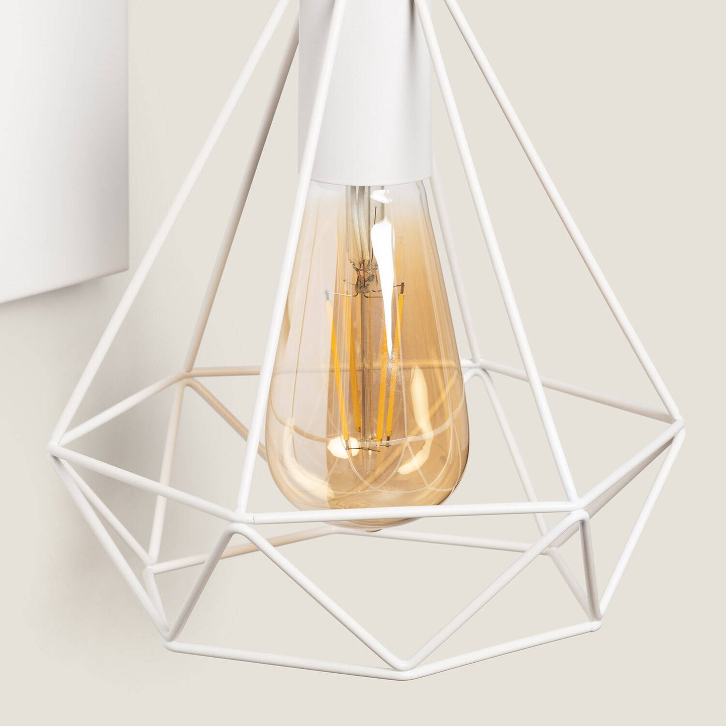 Lámpara de Pared de Metal y Madera Sardo