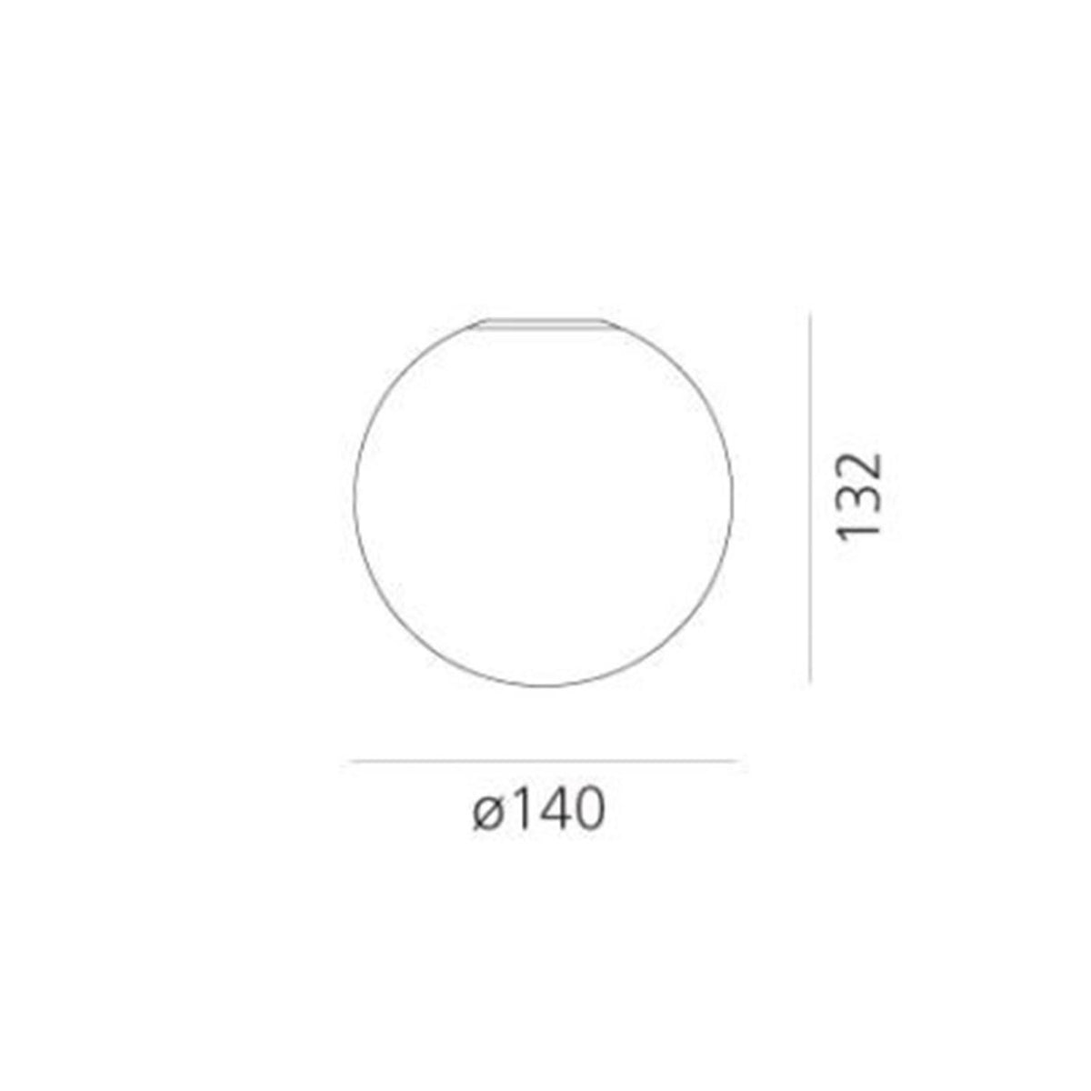 Lámpara de Pared Dioscuri Ø14 cm ARTEMIDE