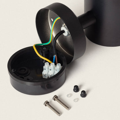 Lámpara de Pared Exterior LED 5W Acero Inoxidable Inti Black