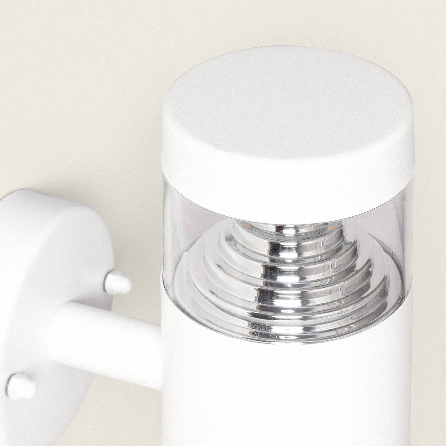 Lámpara de Pared Exterior LED 5W Acero Inoxidable Inti White