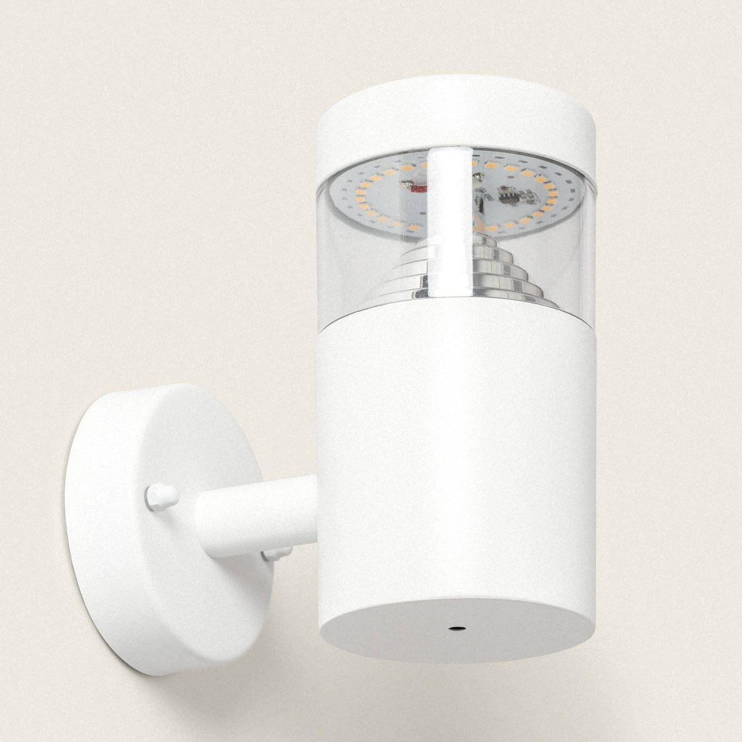 Lámpara de Pared Exterior LED 5W Acero Inoxidable Inti White