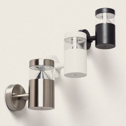 Lámpara de Pared Exterior LED 5W Acero Inoxidable Inti White