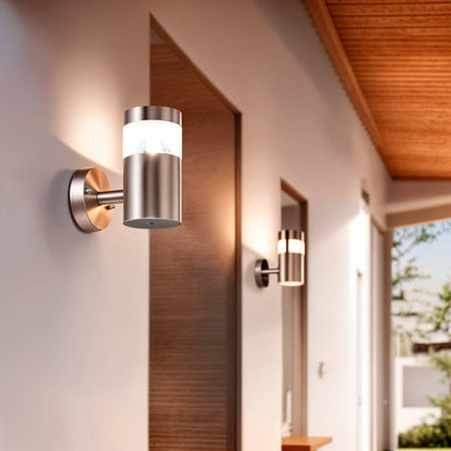 Lámpara de Pared Exterior LED 5W Acero Inoxidable Inti