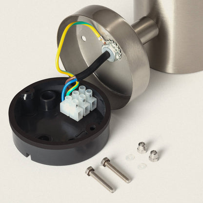 Lámpara de Pared Exterior LED 5W Acero Inoxidable Inti