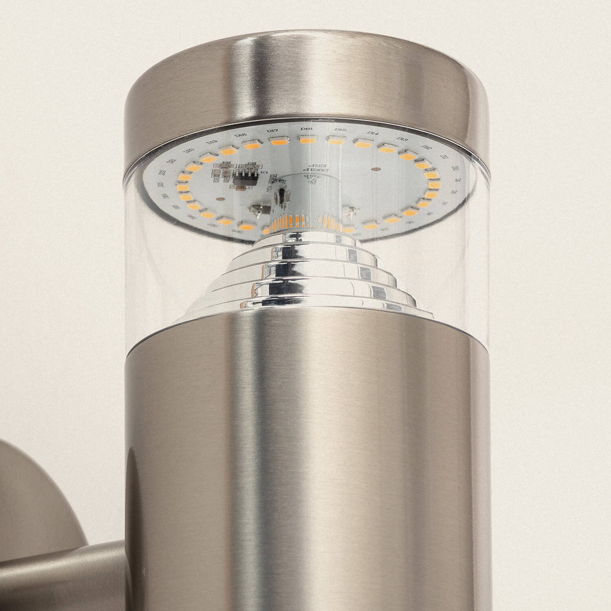 Lámpara de Pared Exterior LED 5W Acero Inoxidable Inti