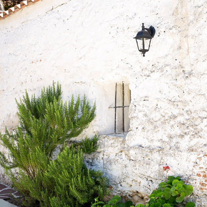 Lámpara de Pared Exterior Mini Villa Negro