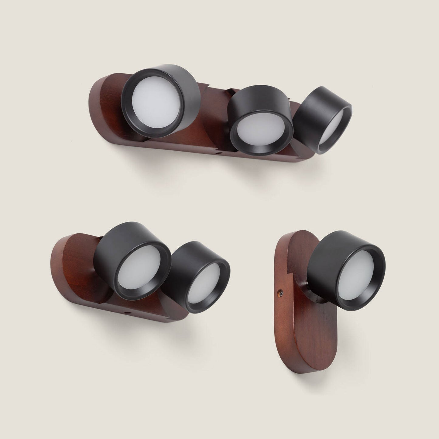Lámpara de Pared LED 10W Metal CCT Seleccionable Cundra 2 Focos