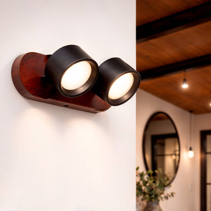 Lámpara de Pared LED 10W Metal CCT Seleccionable Cundra 2 Focos