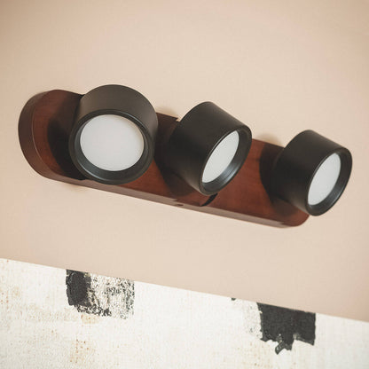 Lámpara de Pared LED 15W Metal CCT Seleccionable Cundra 3 Focos