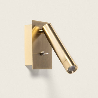 Lámpara de Pared LED 2.5W Cuadrada Metal con Puerto USB Gazny