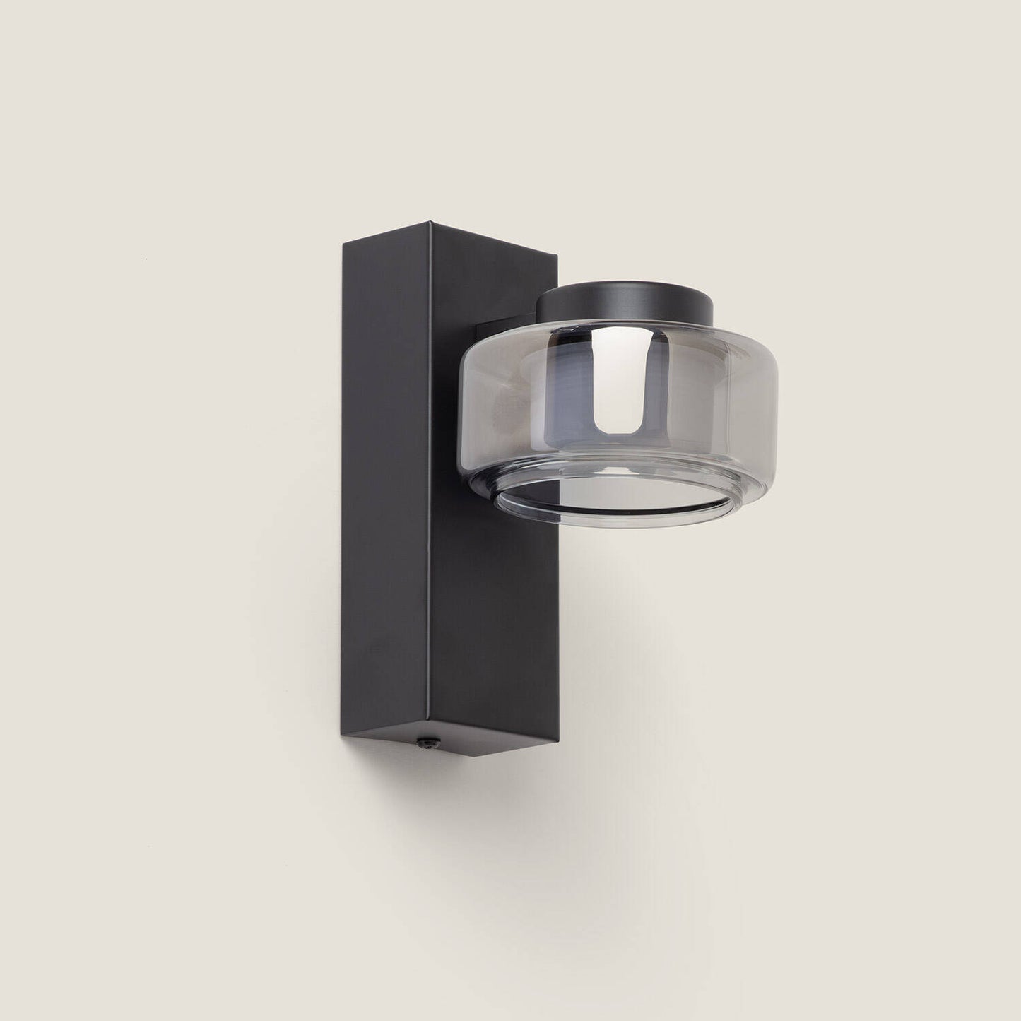 Lámpara de Pared LED 4W Baño CCT Seleccionable Metal y Cristal Zisna