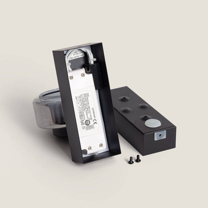 Lámpara de Pared LED 4W Baño CCT Seleccionable Metal y Cristal Zisna