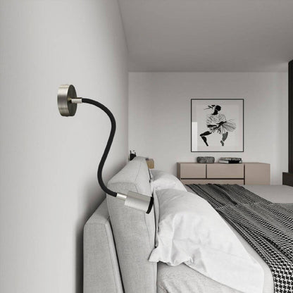 Lámpara de Pared LED Mini Spotlight Flex 30 Creative-Cables APMFLGUTIS30TISRM04-L