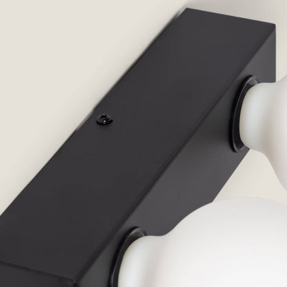 Aplique de Pared Baño Metal 2 Focos Aizkra