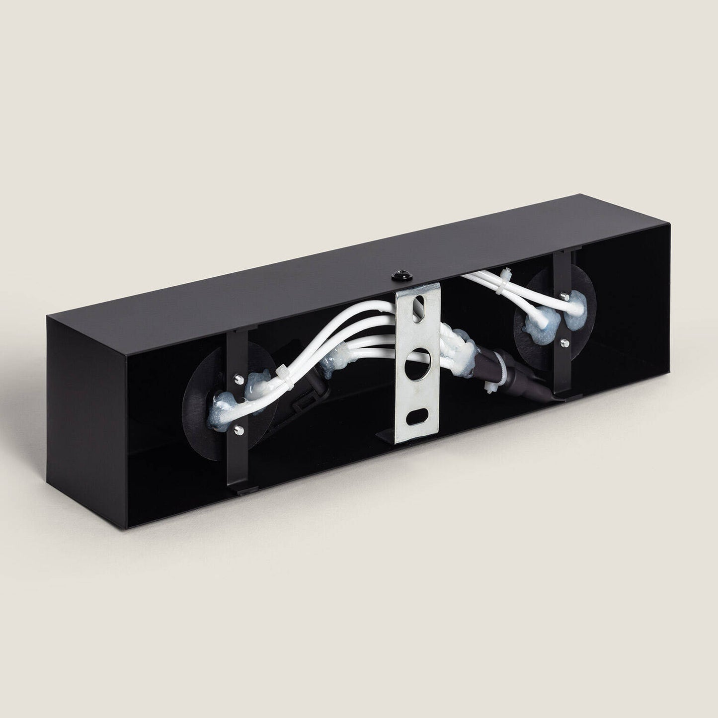 Aplique de Pared Baño Metal 2 Focos Aizkra