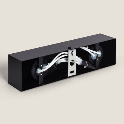 Aplique de Pared Baño Metal 2 Focos Aizkra